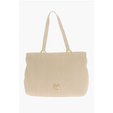 Moschino Beige Polyethylene Shoulder Bag